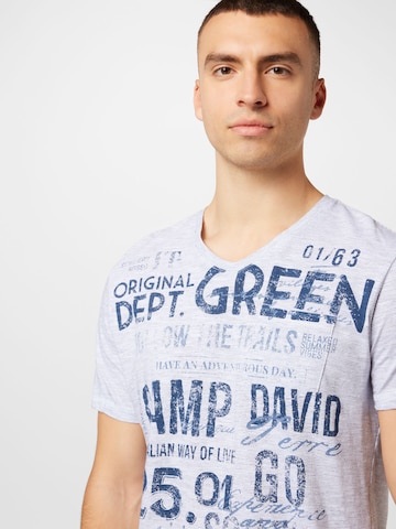 CAMP DAVID T-Shirt in Weiß