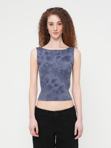 HOLLISTER Top in Blau: Vorderseite