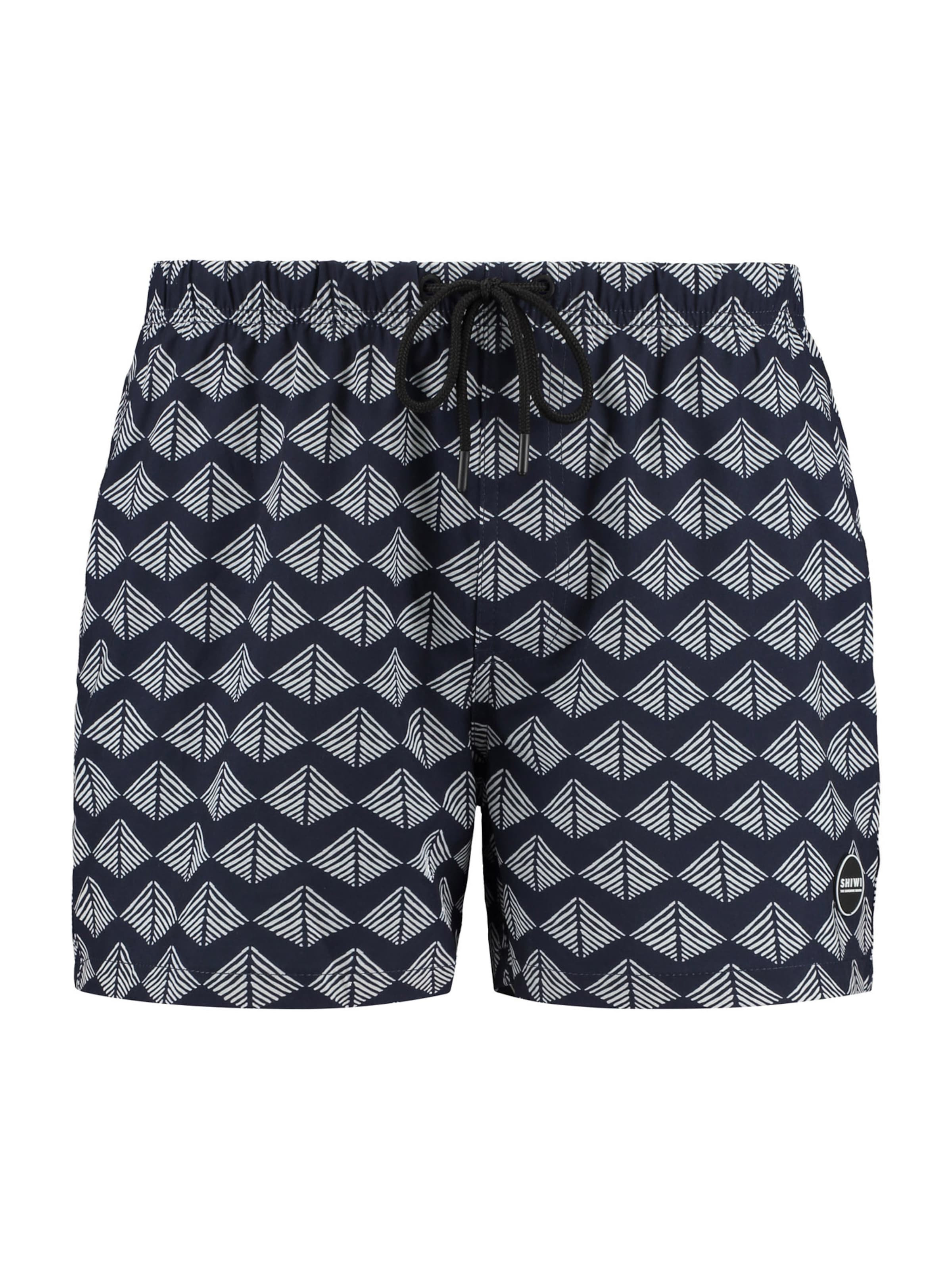 Shorts de bain 'Pyramid' Shiwi en bleu : devant