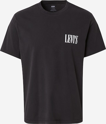 LEVI'S ® Regular Fit Paita 'Relaxed Graphic Tee' värissä musta: etupuoli