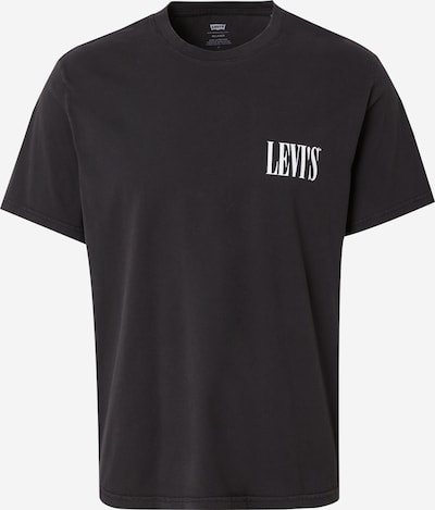 LEVI'S ® Paita 'Relaxed Graphic Tee' värissä musta / valkoinen, Tuotenäkymä