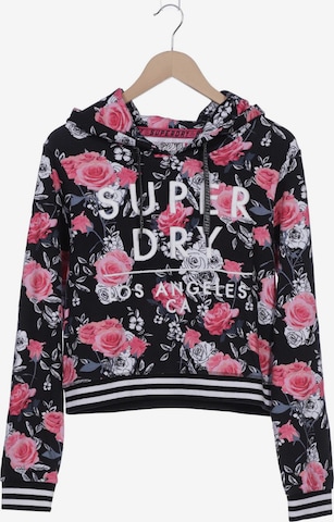 Superdry Sweatshirt & Zip-Up Hoodie in M in Black: front