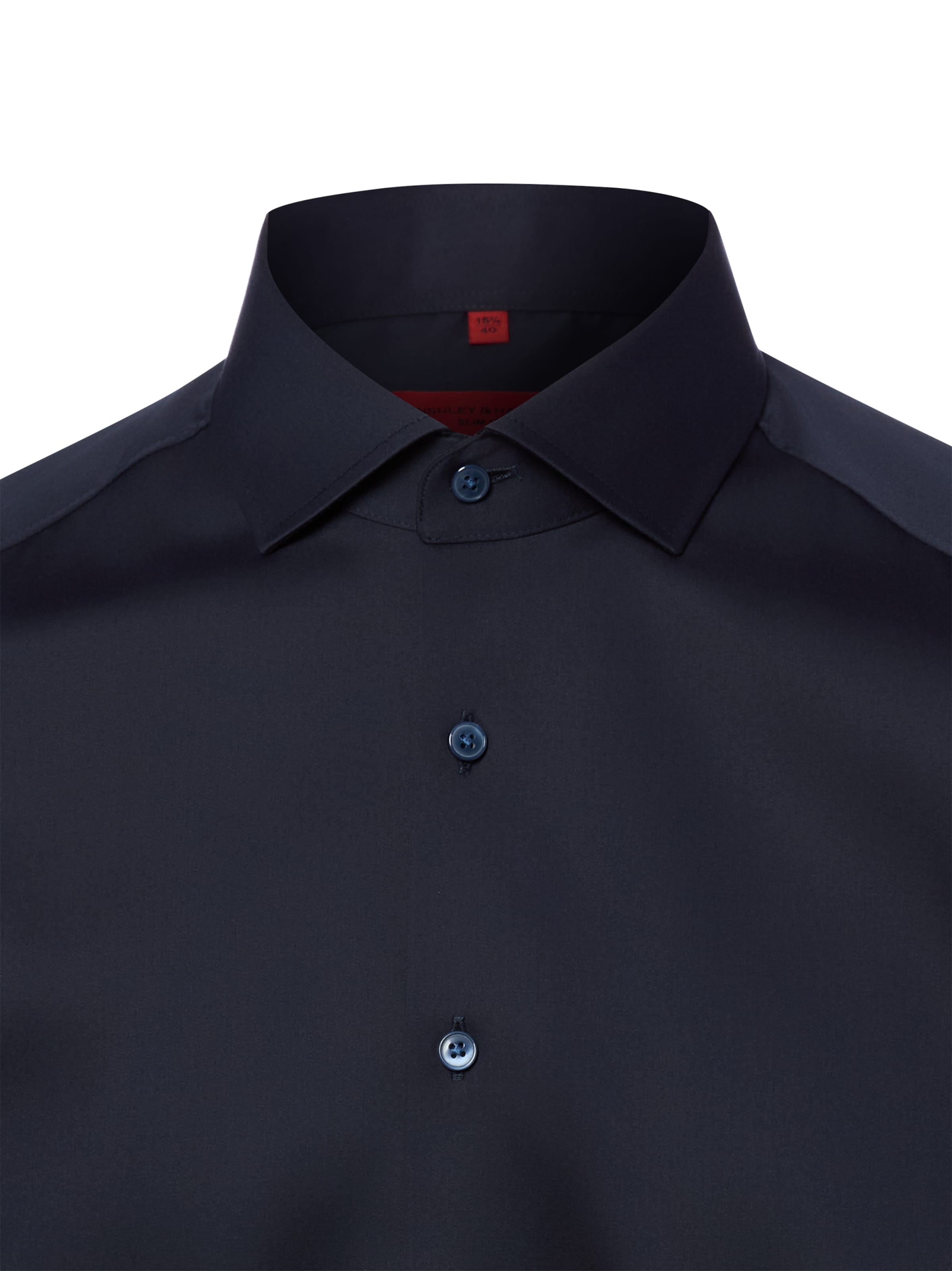 Finshley & Harding Slim Fit Hemd in Blau