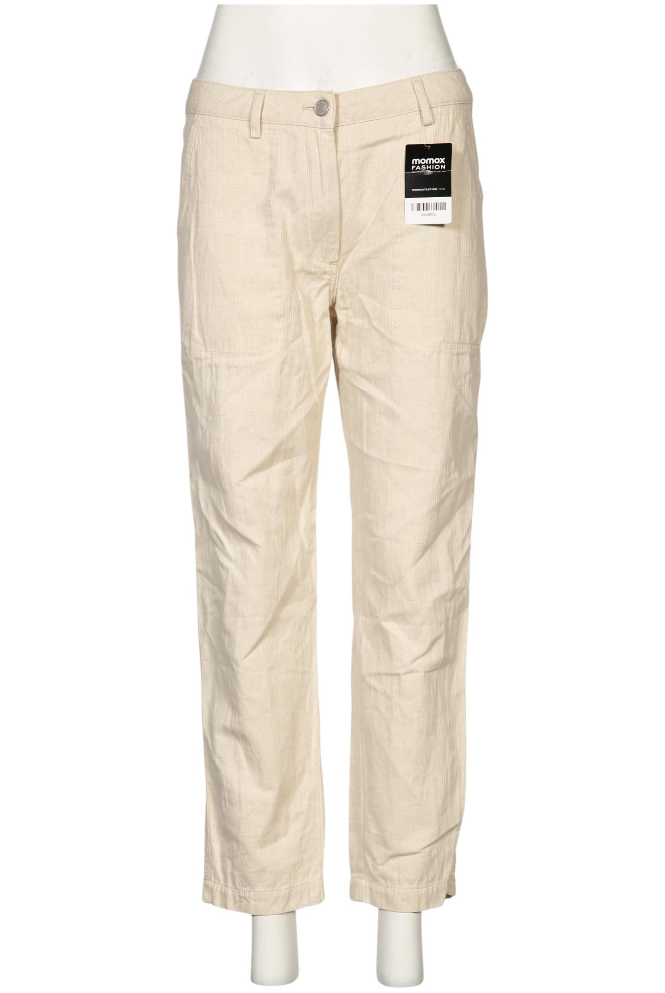 hessnatur Pants in M in Beige: front