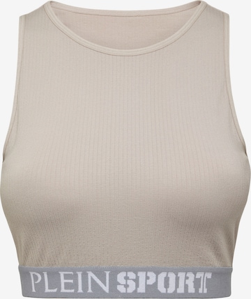 Reggiseno sportivo di Plein Sport in grigio: frontale