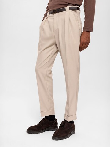 Antioch Normalny krój Spodnie w kolorze beżowy