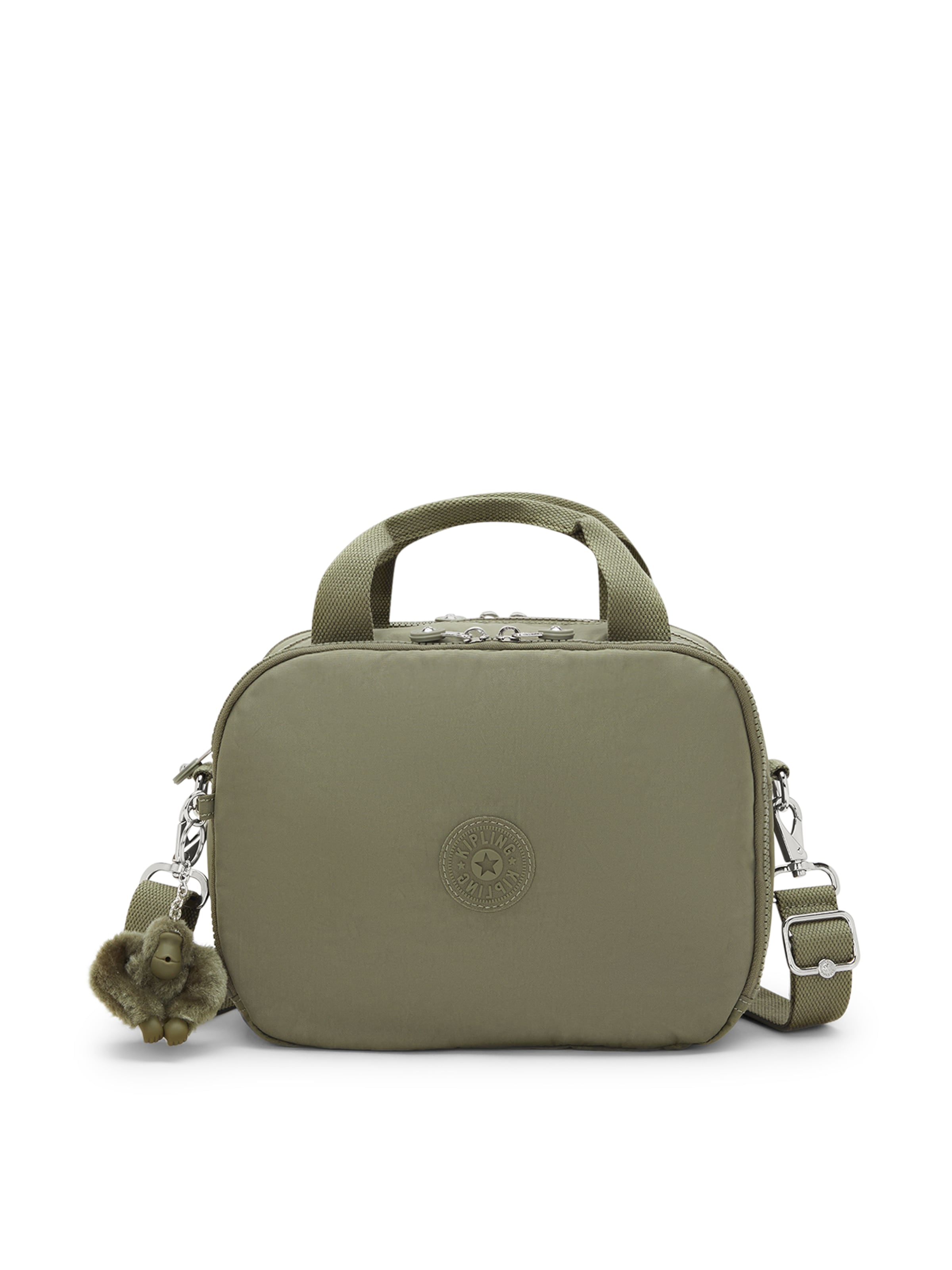 KIPLING Kabelka 'BEACHPALM' – zelená: přední strana