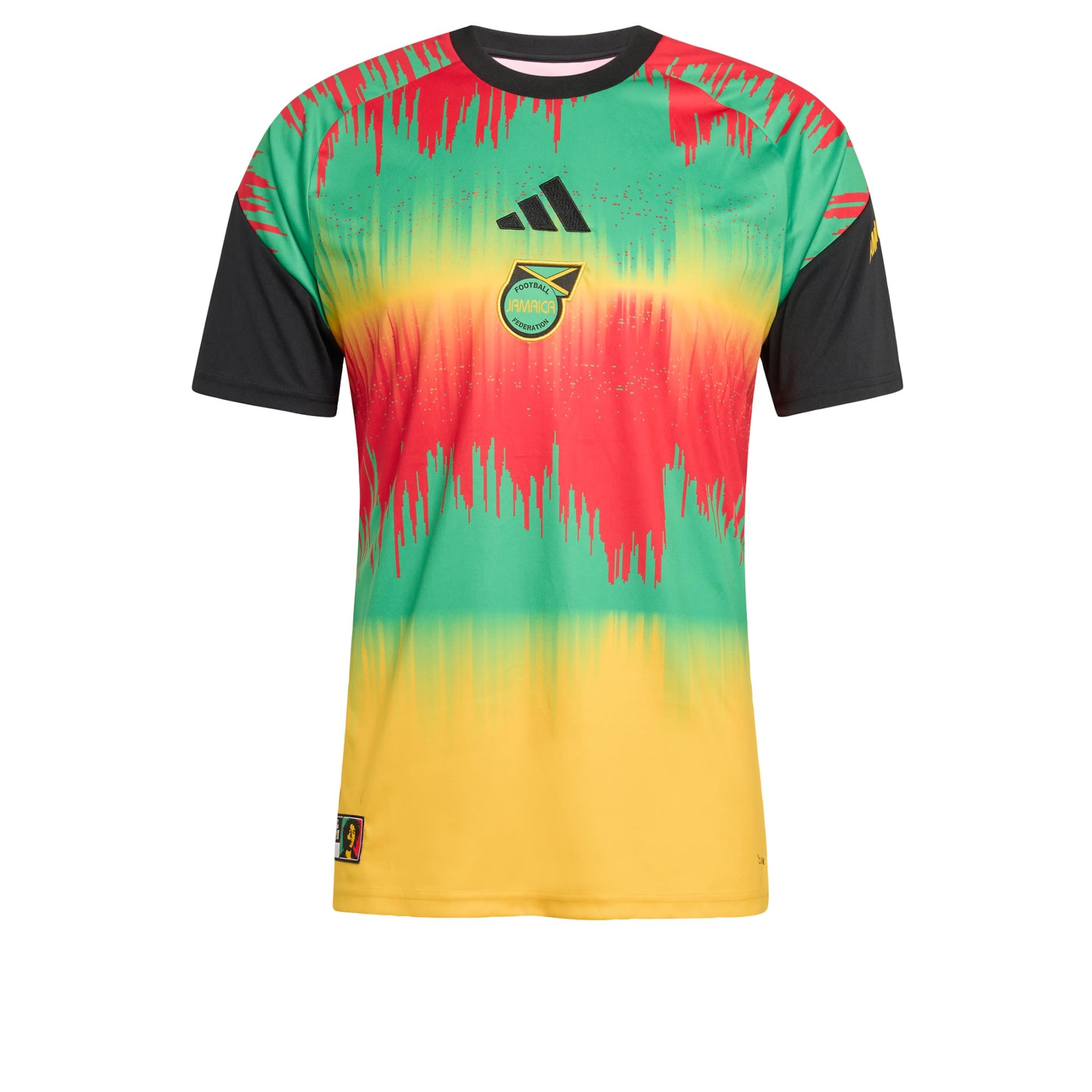 ADIDAS PERFORMANCE - Camiseta de fútbol 'Jamaik 26 x Bob Marley' en amarillo