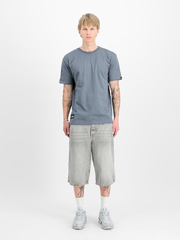 ALPHA INDUSTRIES Shirt in Blue