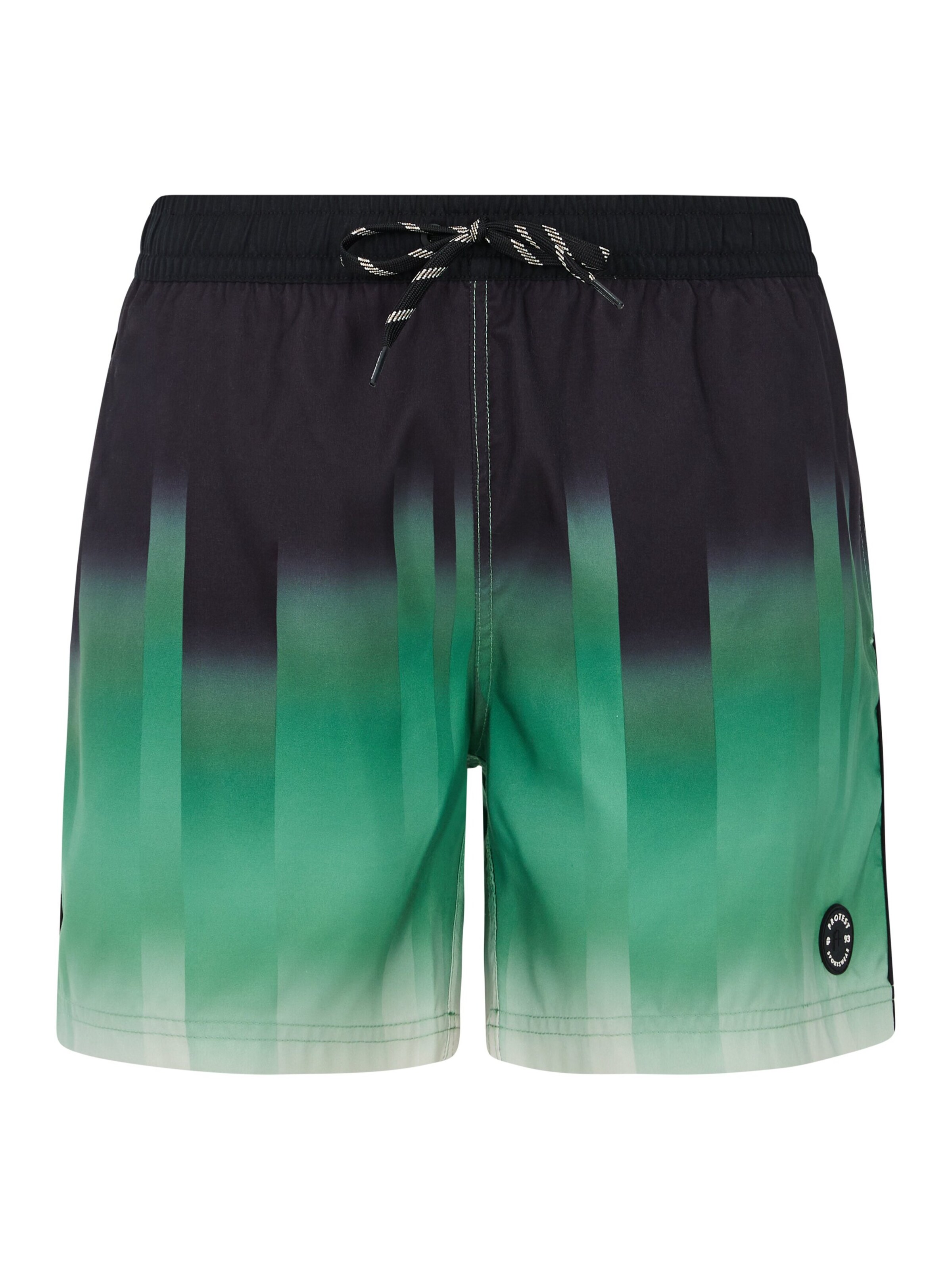 PROTEST Board Shorts 'PRTBowery' in Green: front
