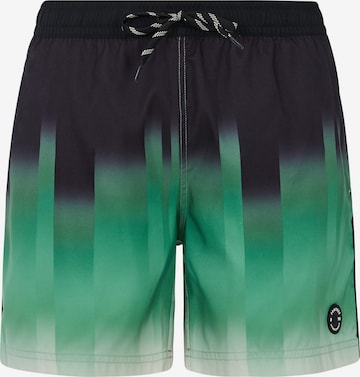 PROTEST Badeshorts 'PRTBowery' in Grün: Vorderseite