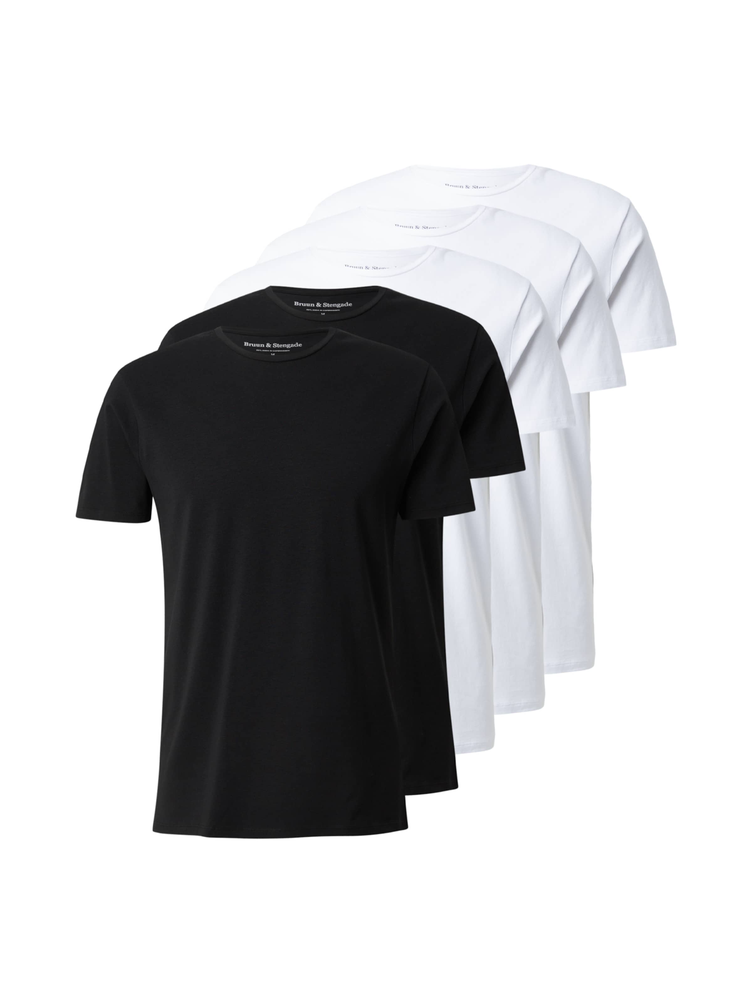 Bruun & Stengade Shirt 'Antiqua' in Black: front