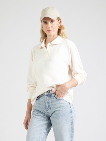 Monki Poloshirt in Weiß: Vorderseite