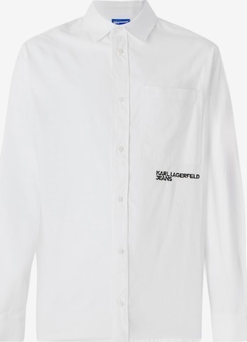 KARL LAGERFELD JEANS Regular Fit Paita värissä valkoinen: etupuoli