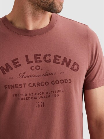 Maglietta 'T-shirt in jersey with artwork' di PME Legend in rosso