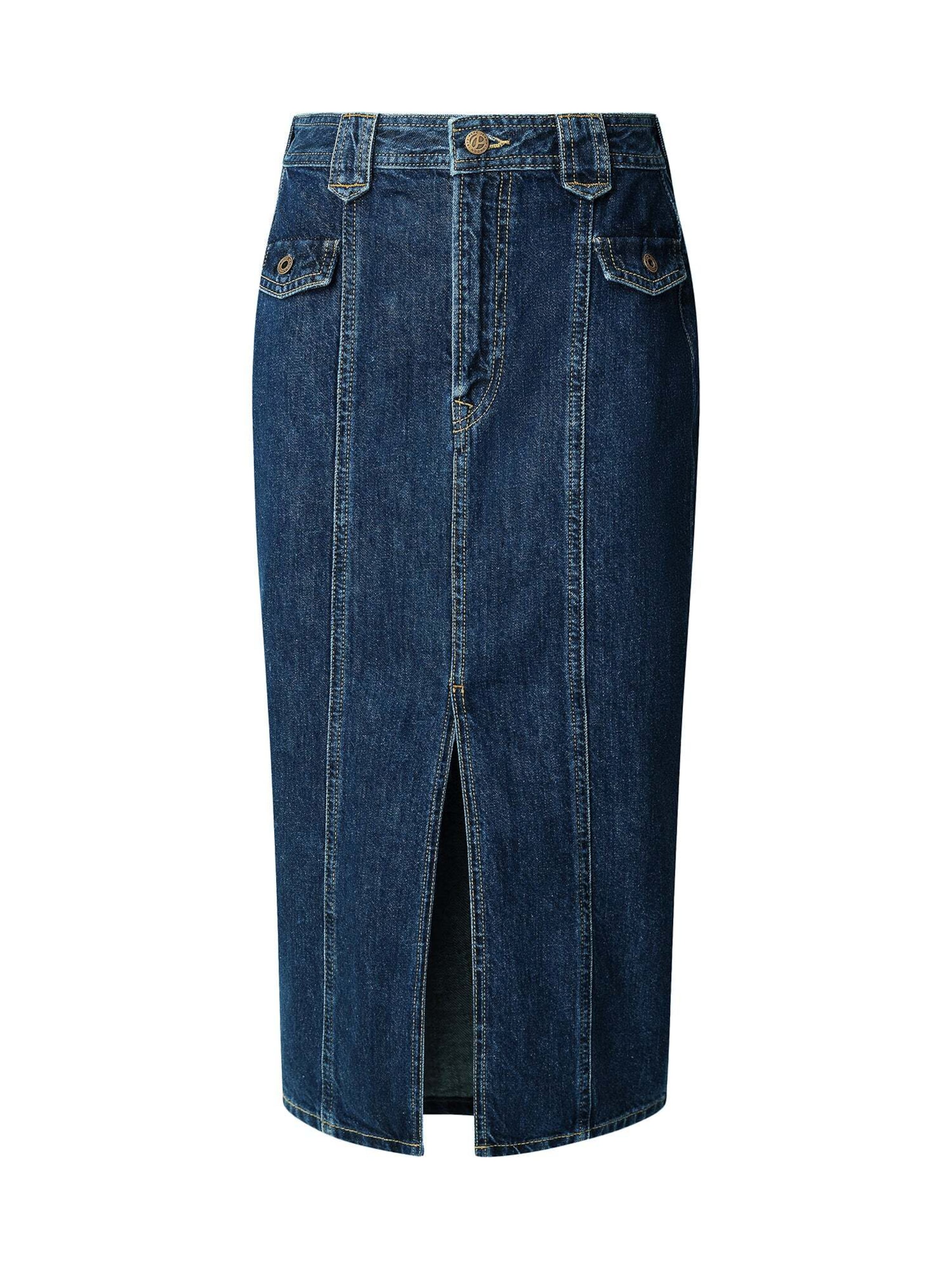 Gonna di Pepe Jeans in blu: frontale