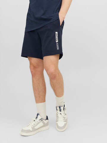 JACK & JONES Regular Byxa 'Neo' i blå: framsida