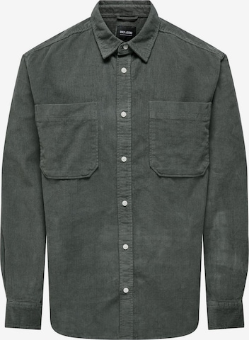 Camicia 'ONSAlp' di Only & Sons in grigio: frontale
