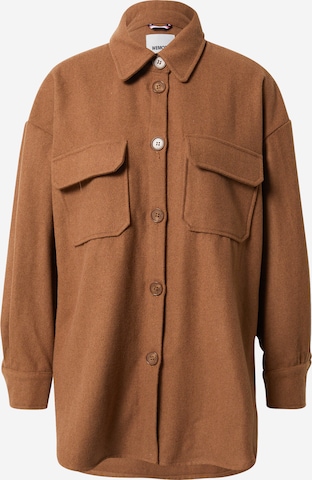 Wemoto Between-Season Jacket 'Teresa' in Brown: front