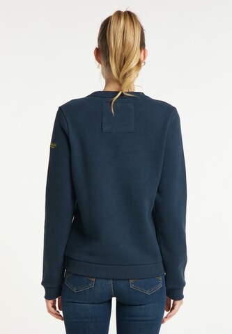 Sweat-shirt Schmuddelwedda en bleu