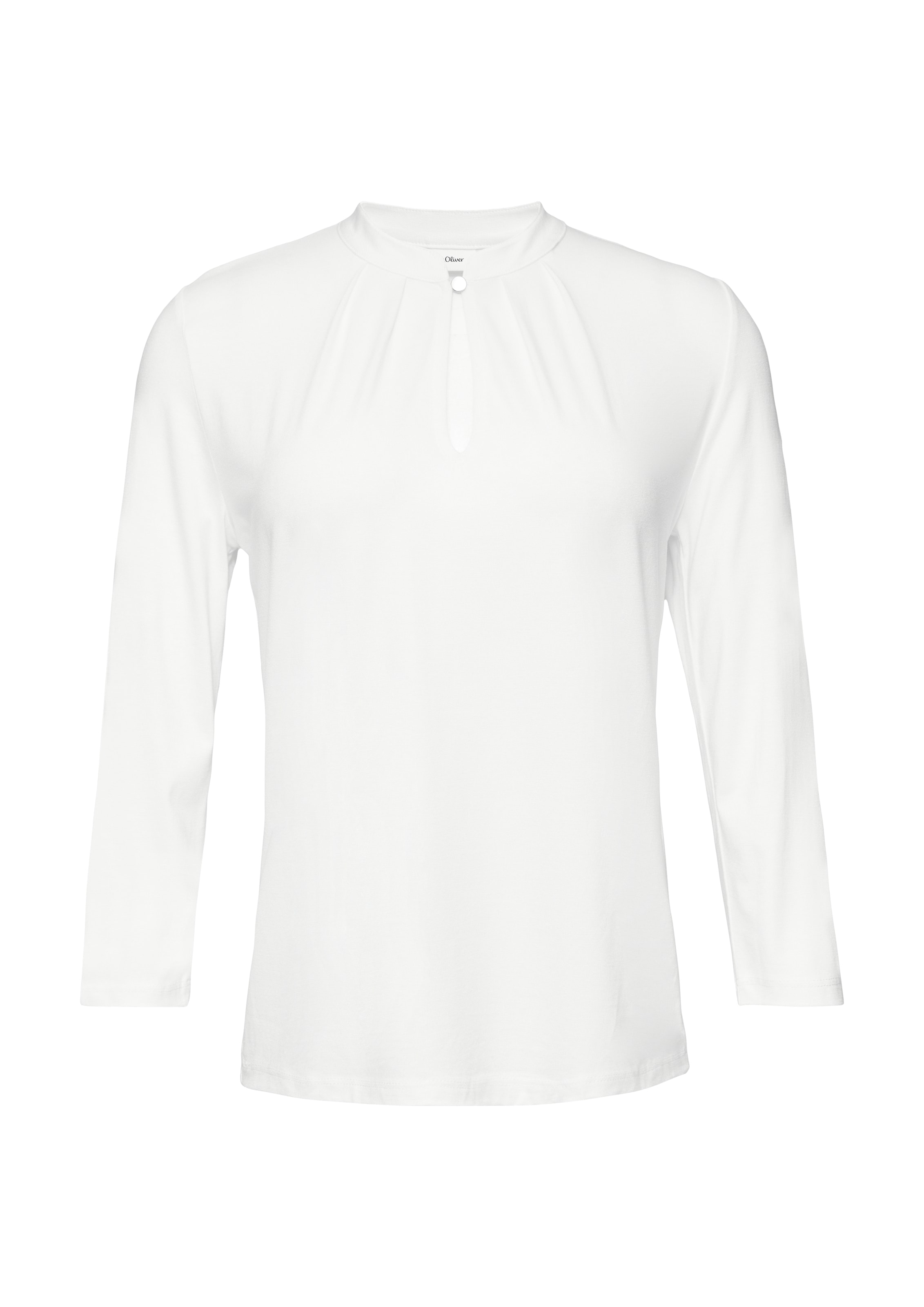 s.Oliver BLACK LABEL - Camisa em branco: frente