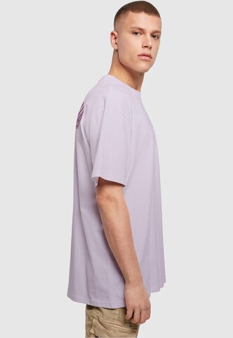 Merchcode T-Shirt 'College Club' in Lila