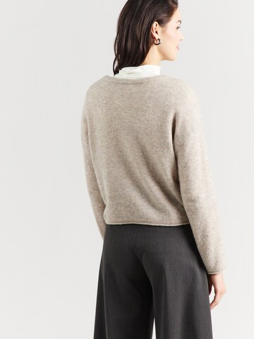 Pullover 'Kellsey Algeria' di MSCH COPENHAGEN in beige