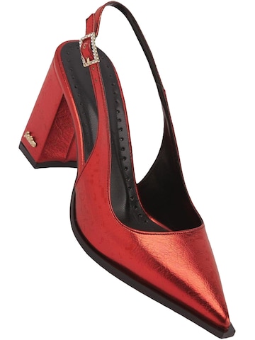 Limoya Slingpumps 'Essi' in Rood: voorkant