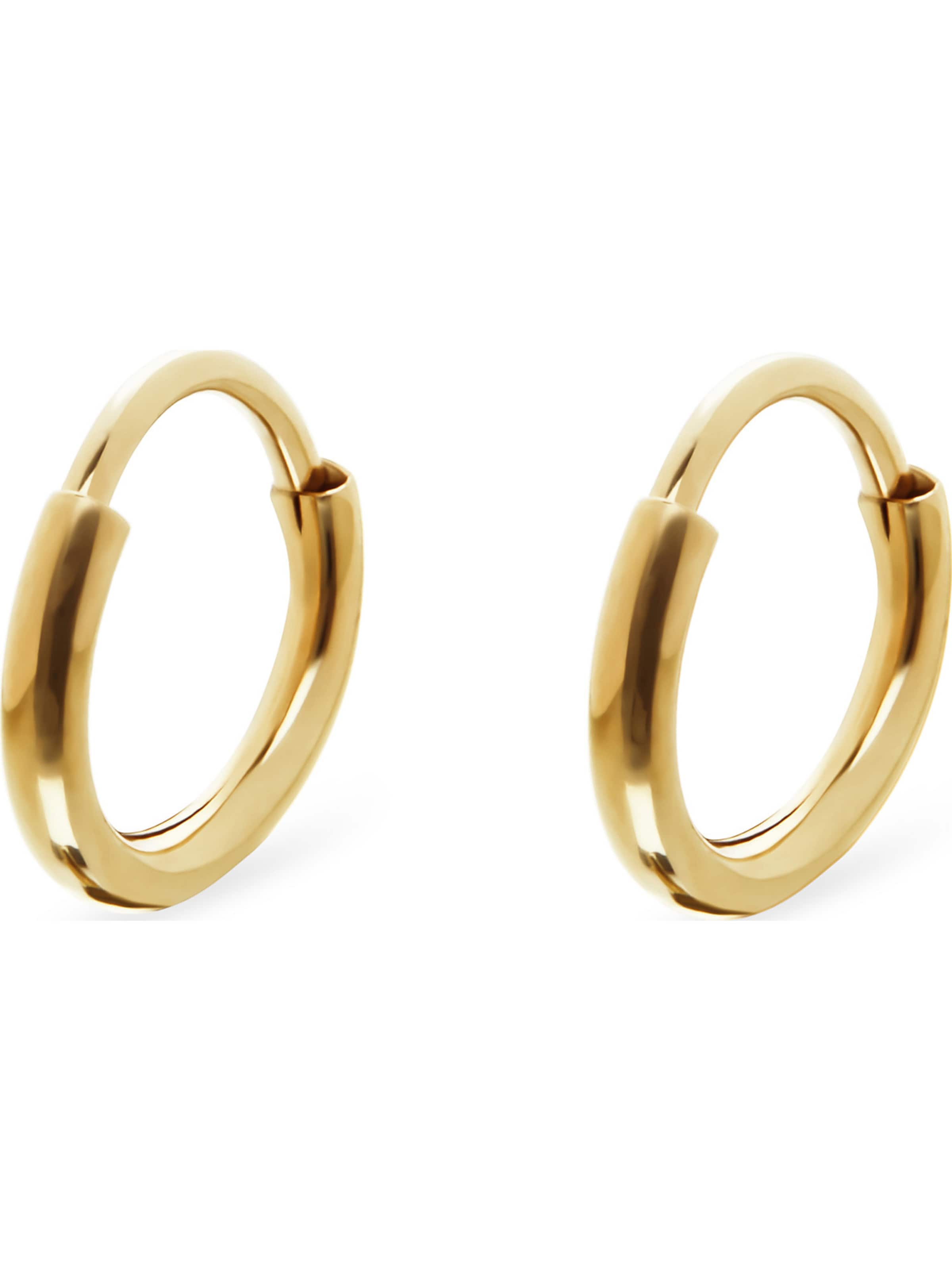 FAVS Ohhringe in Gold: Vorderseite