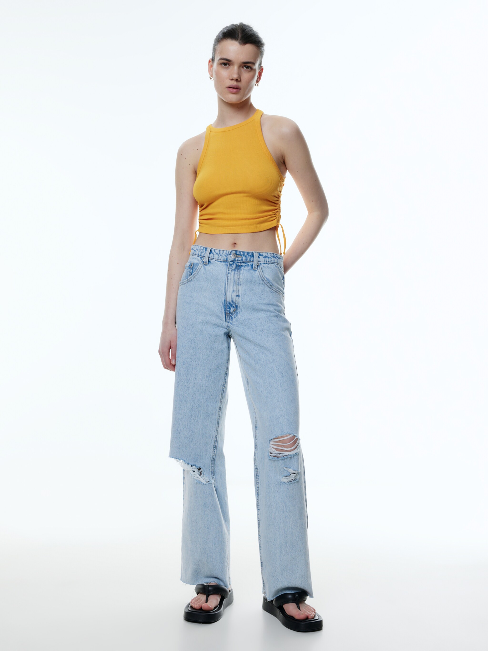 EDITED Produits Haut 'Lovis' jaune