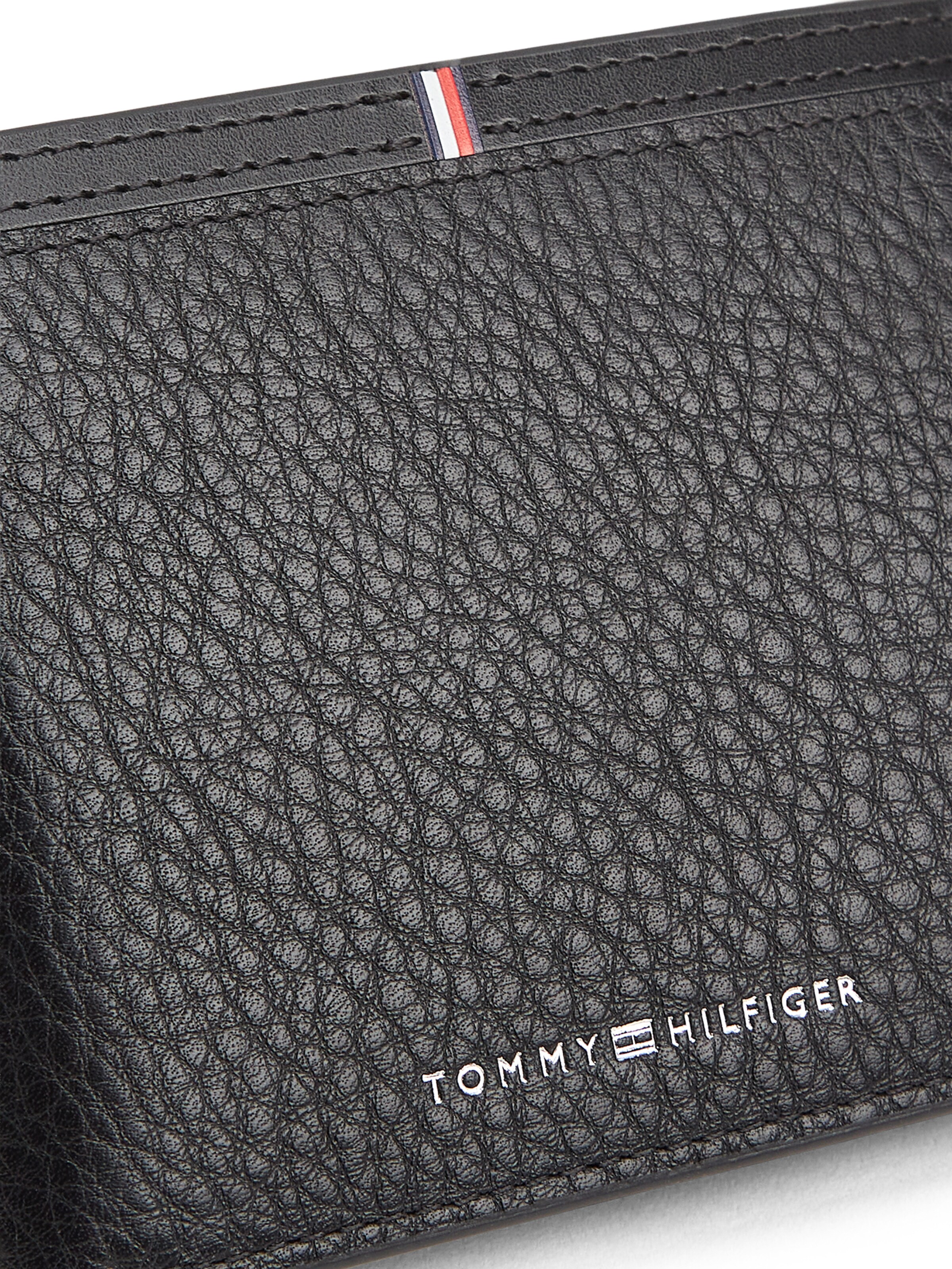 Portamonete di TOMMY HILFIGER in nero