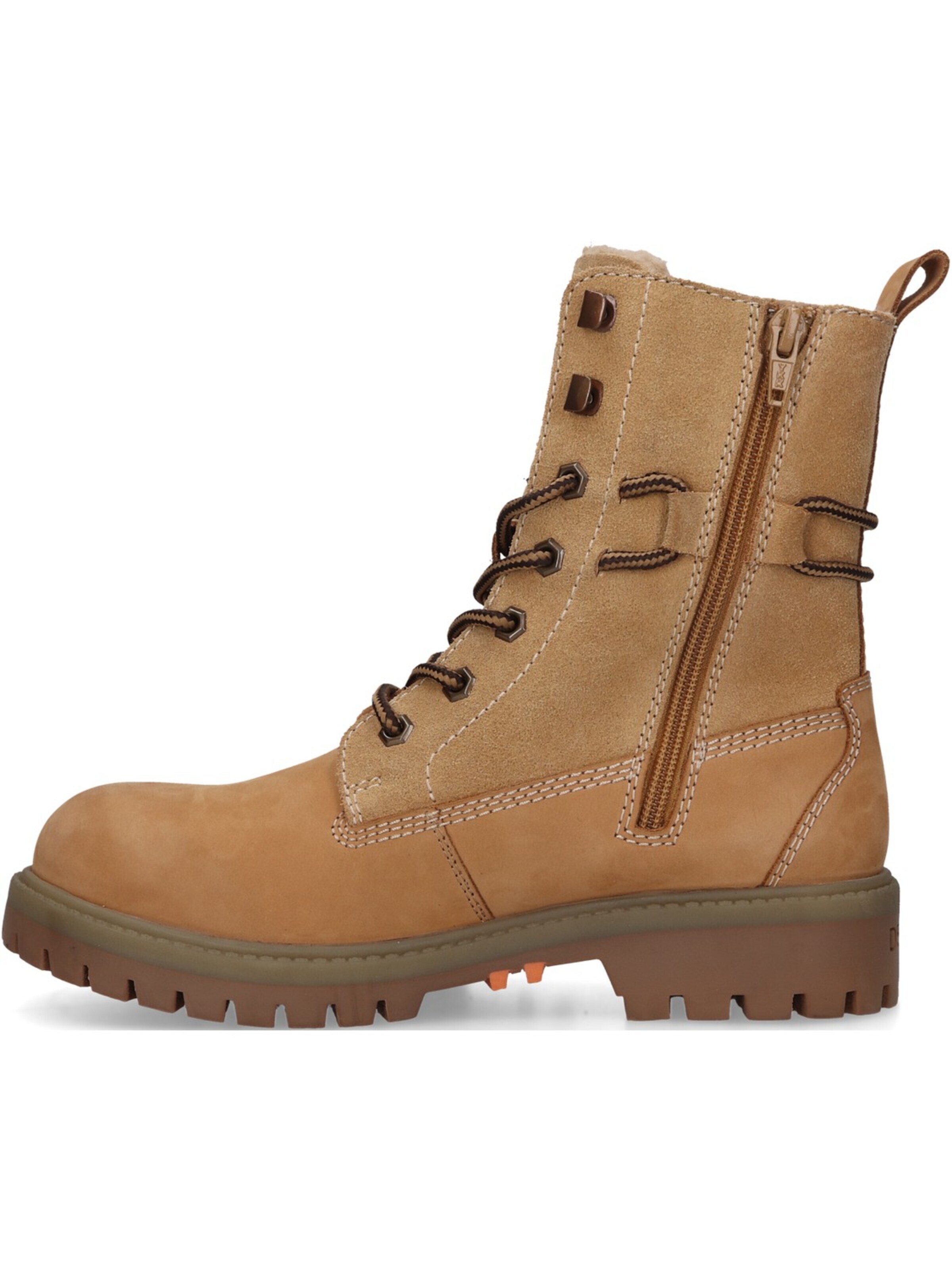 Dockers Ankle Boots 'Dockers Dockers Damen Stiefelette Leder Golden Tan'‌‌‌‌‌‌ in Beige: Vorderseite