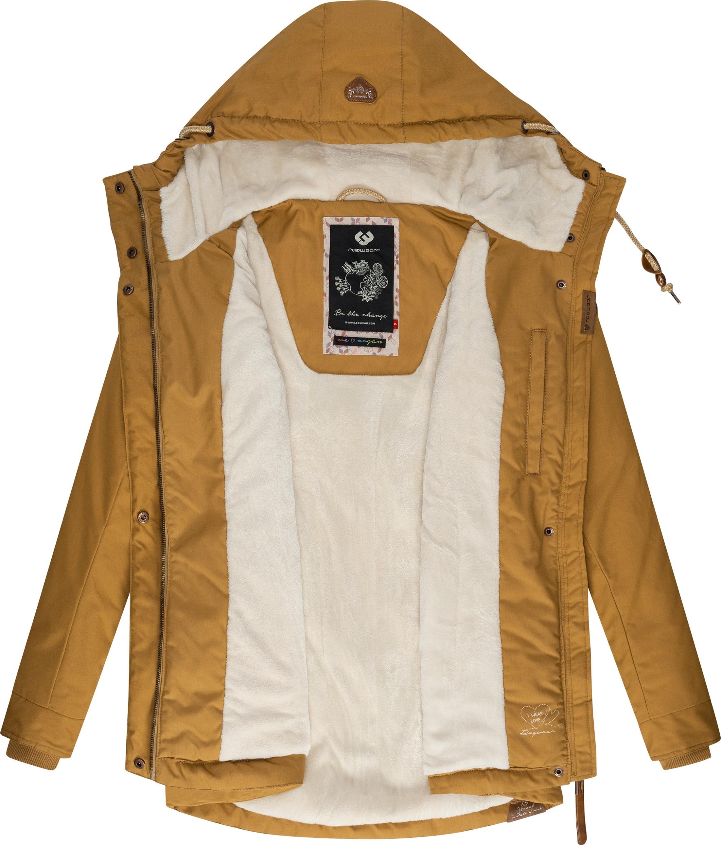 Ragwear Zimska jakna 'Monade' | rjava barva