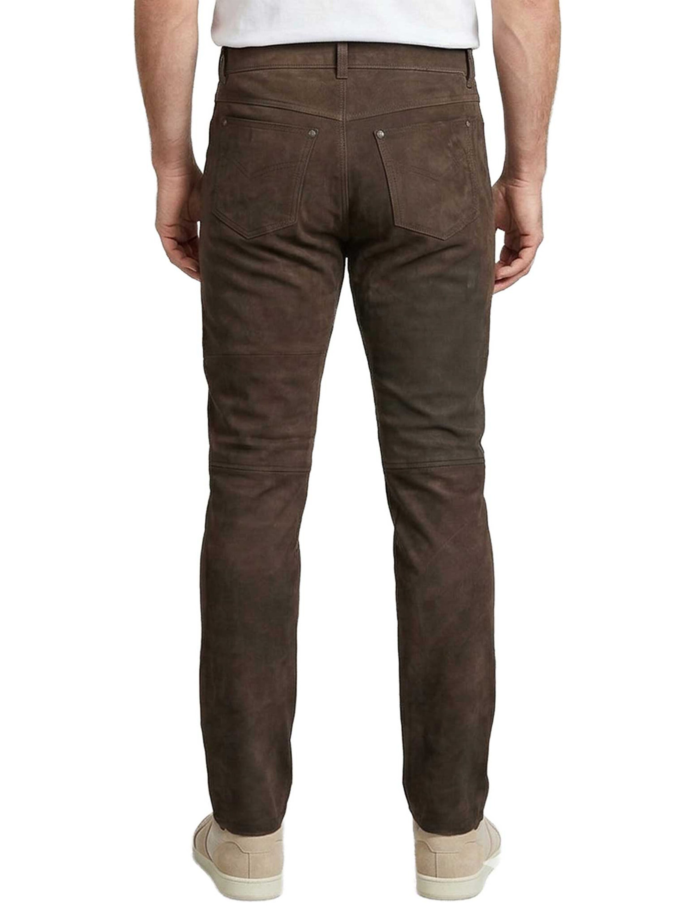 regular Pantaloni 'Björn' di MADDOX in marrone