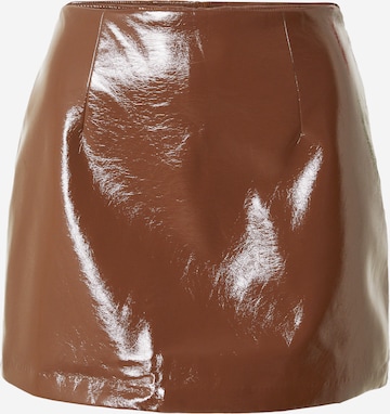 Abercrombie & Fitch Skirt in Brown: front