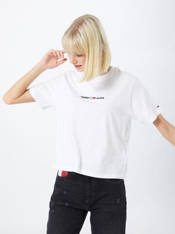 TOMMY HILFIGER T-Shirt in Weiß: Vorderseite