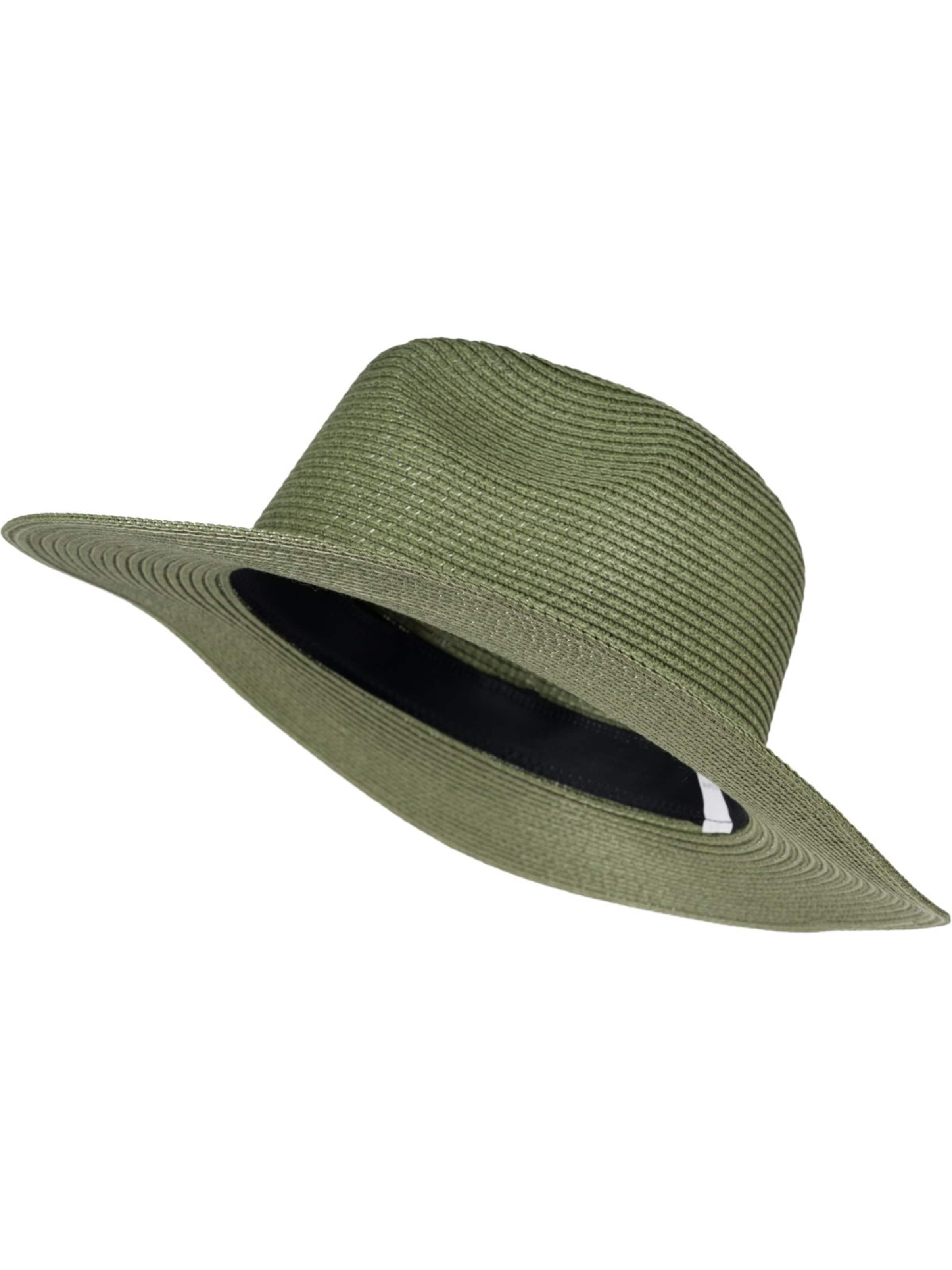styleBREAKER Hut 'Panama Strohhut - Knautschhut'‌‌‌‌‌‌ in oliv, Produktansicht