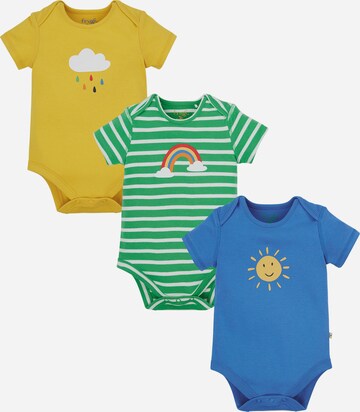 Frugi Dupačky/body – modrá: přední strana