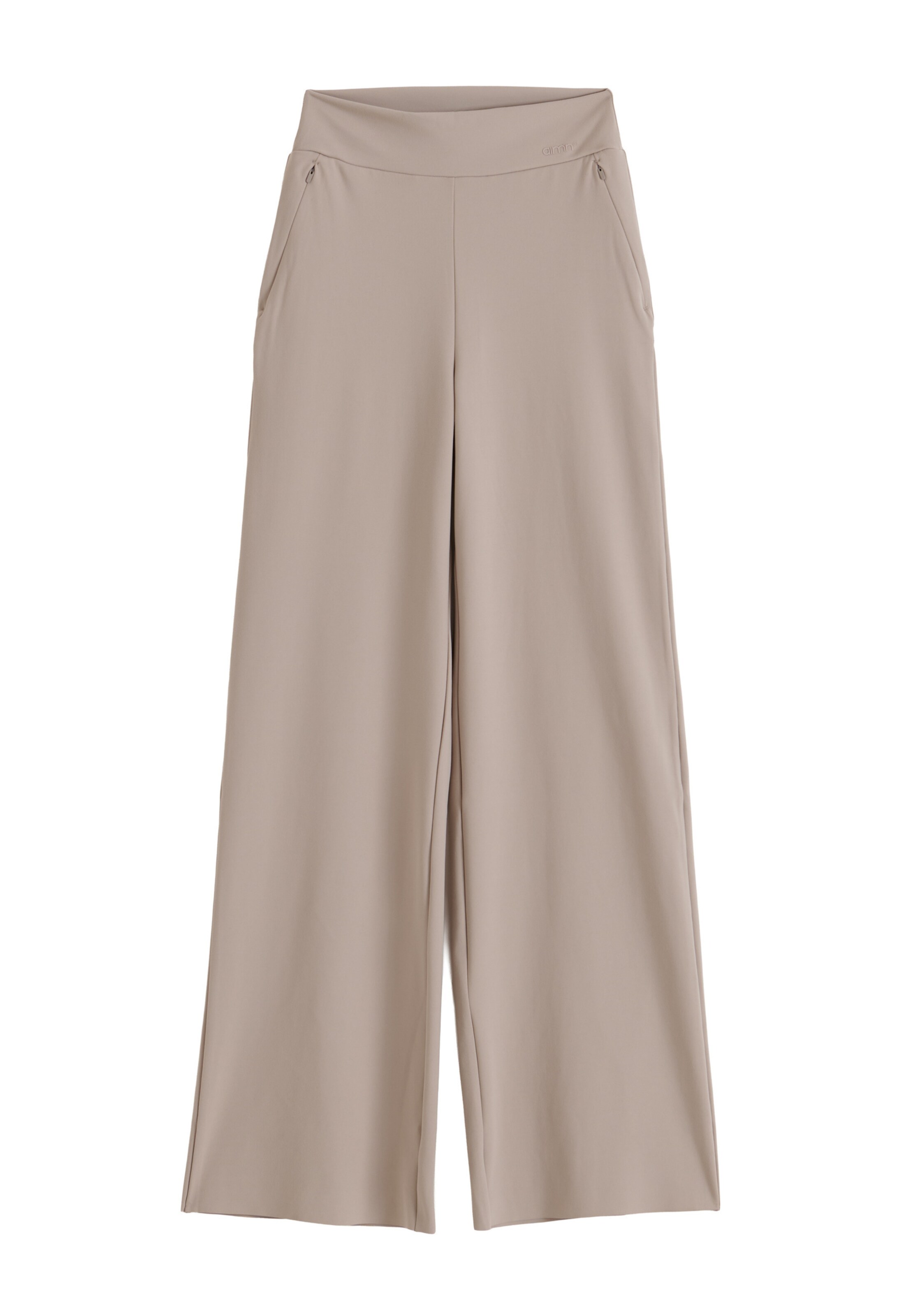 Aim'n Wide Leg Sporthose in Braun: Vorderseite