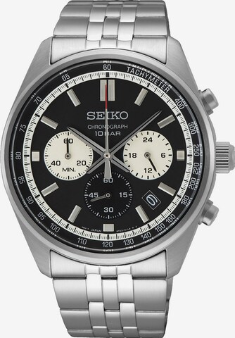 SEIKO Analoguhr in Silber: predná strana