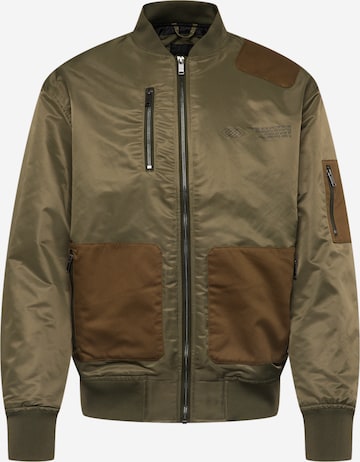 River Island Between-Season Jacket in Green: front