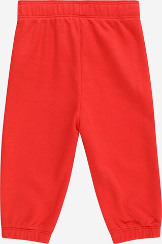 GAP - Tapered Calças 'NOVELTY' em vermelho