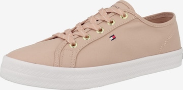 TOMMY HILFIGER Sneakers laag in Beige: voorkant