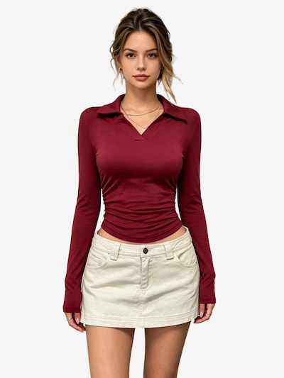 Yesfashion Shirt‌‌ in S in weinrot, Produktansicht