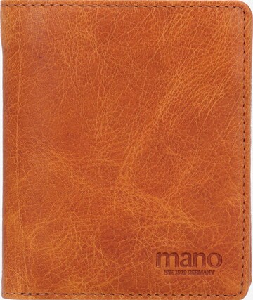 mano Wallet 'Don Pietro' in Orange: front