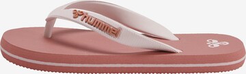 Hummel Beach & Pool Shoes in Pink: front