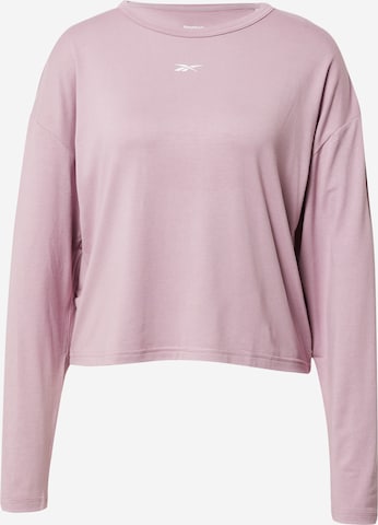 Reebok Sportshirt in Lila: predná strana