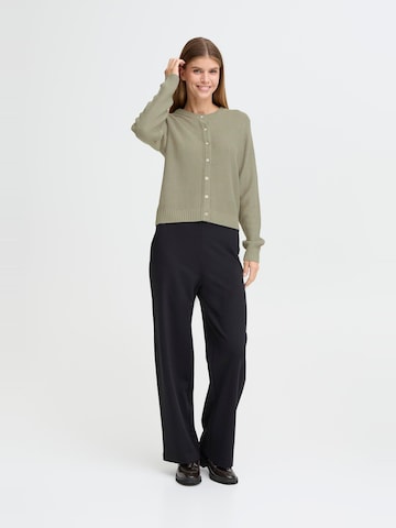 Oxmo Gebreid vest ' OXBMMOMA CARDIGAN ' in Groen