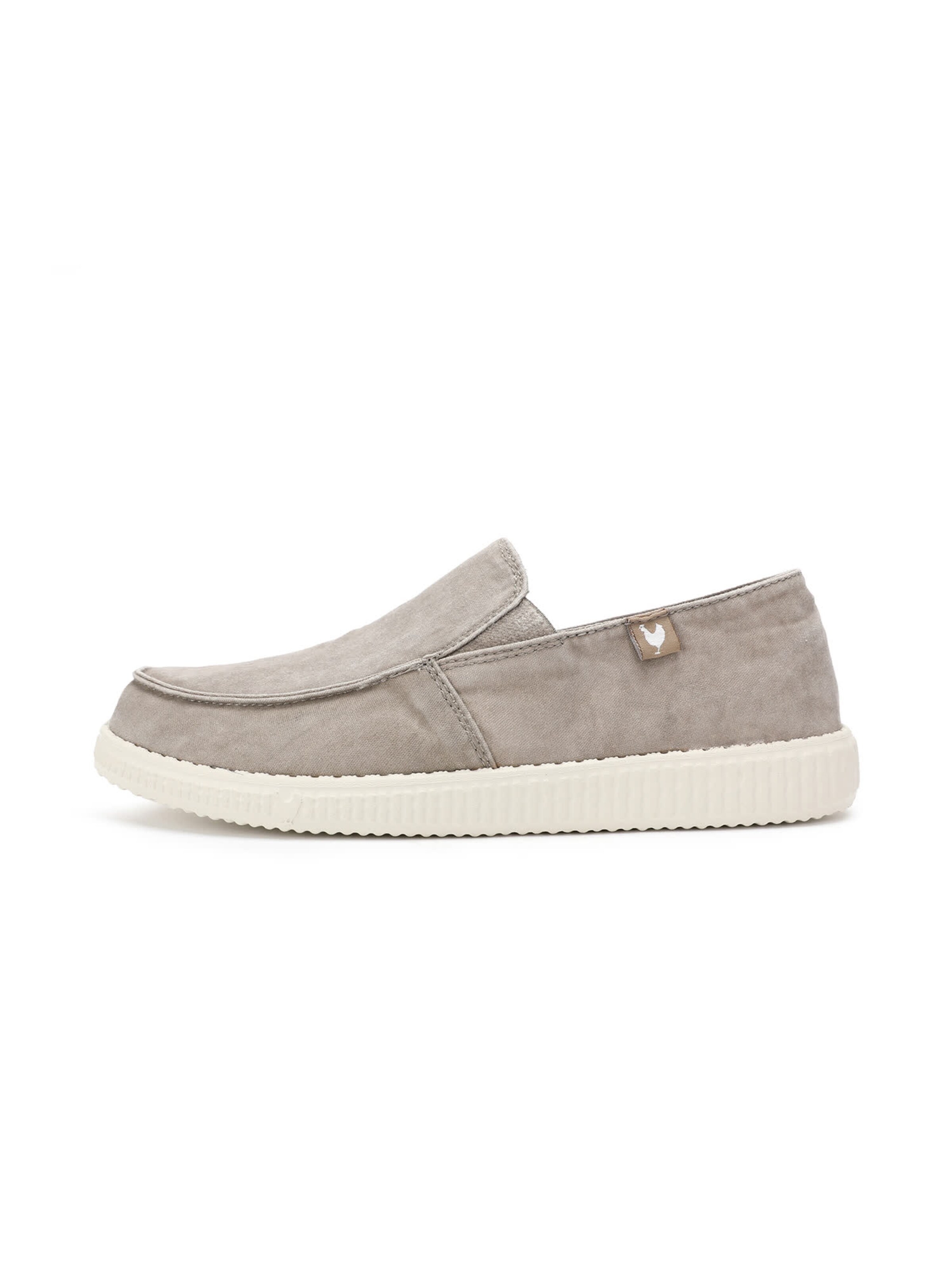 Walk In Pitas Moccasin ' 150 SLIP ON WASHED ' in Beige: front