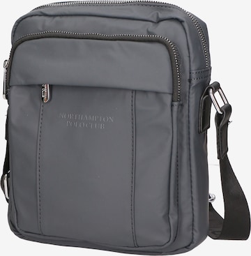 Borsa a tracolla di Northampton Polo Club in grigio: frontale